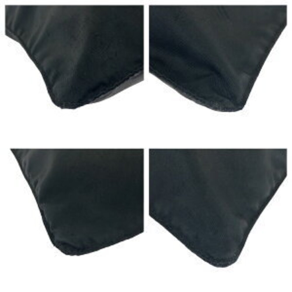 Prada bag triangular nylon sacoche Tessuto plate logo shoulder black - Picture 3 of 10